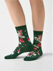 Подарочный набор женских носков (6 пар) conte 823 ассорти, , 36-39 (23-25), CONTE ELEGANT, - 4