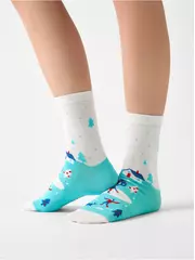 Подарочный набор женских носков (6 пар) conte 823 ассорти, , 36-39 (23-25), CONTE ELEGANT, - 5