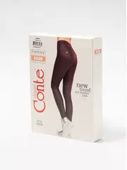 Леггинсы женские conte gleam marsala, , 164-90/XS, CONTE ELEGANT, - 1