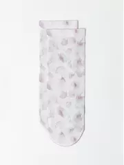 Носки с рисунком «нежный цветок» fantasy 70 den 144 mix, , 36-39 (23-25), CONTE ELEGANT, - 3