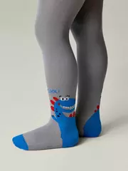 Колготки детские conte-kids tip-top 712 серый, , 80-86 (14), CONTE-KIDS, - 1