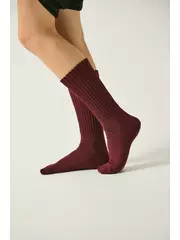 Носки женские (махровая стопа) conte comfort 750 темно-бордовый, , 39-41 (25-27), CONTE ELEGANT, - 2