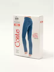 Леггинсы женские muza bright blue, , 170-94/S, CONTE ELEGANT, - 1