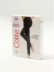 Леггинсы женские conte lady fitness black, , 164-94/S, CONTE ELEGANT, - 1