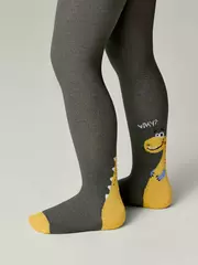 Колготки детские conte-kids tip-top 715 хаки, , 80-86 (14), CONTE-KIDS, - 3