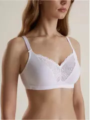 Бюстгальтер с мягкой чашкой conte aura rb7170 белый, , 100C, CONTE ELEGANT, - 1