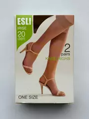 Гольфы женские esli irise 20 (2 пары) visone, , 36-39 (23-25), ESLI, - 1