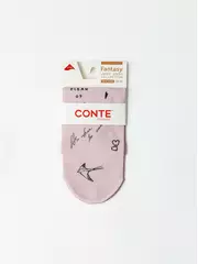 Носки с рисунком «tattoo» fantasy 70 den 142 mix, , 36-39 (23-25), CONTE ELEGANT, - 4