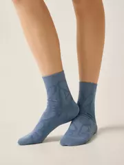 Носки женские conte classic 687 светлый джинс, , 36-38 (23-25), CONTE ELEGANT, - 1