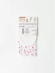 Носки с рисунком «сердечки» fantasy 70 den 148 mix, , 36-39 (23-25), CONTE ELEGANT, - 5