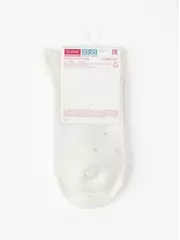 Удлинённые женские носки с пикотом «крокус» conte classic 1136 молочный, , 36-39 (23-25), CONTE ELEGANT, - 6