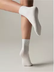 Носки женские с леопардовым принтом conte fantasy 942 mix, , 36-39 (23-25), CONTE ELEGANT, - 2