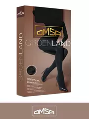 Теплые колготки с флисом omsa groenland antracite, , 2, OMSA, - 2