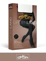 Теплые колготки с флисом omsa groenland bianco, , 2, OMSA, - 2