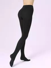 Теплые колготки с флисом omsa groenland antracite, , 2, OMSA, - 3