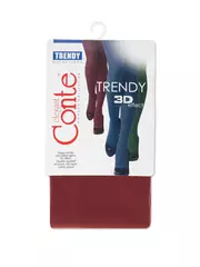 Теплые женские колготки trendy 150 pale rose, , 2, CONTE ELEGANT, - 2