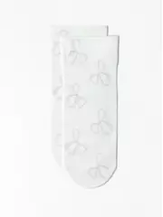 Носки женские с рисунком «розовые бантики» fantasy 941 mix, , 36-39 (23-25), CONTE ELEGANT, - 4