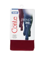 Колготки из микрофибры trendy 150 carmine, , 2, CONTE ELEGANT, - 2