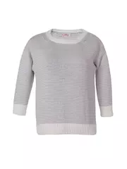 Джемпер женский conte вязаный ldk 002 белый-серебристый, , 158,164-88, CONTE ELEGANT, - 3