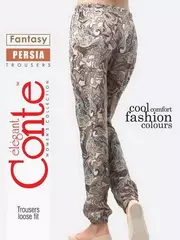 Брюки женские conte persia brown, , 164-64-92/XS, CONTE ELEGANT, - 1
