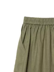 Кюлоты женские с высокой посадкой chia misty forest, , 164-88-94/S, CONTE ELEGANT, - 4