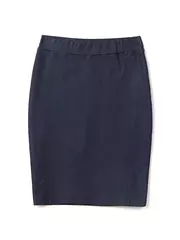 Юбка-карандаш женская с напылением "под кожу" gloria navy, , 170-84-90/XS, CONTE ELEGANT, - 4