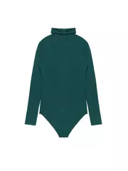 Боди-водолазка женская из вискозы conte lbd 1155 royal green, , 170-104-110, CONTE ELEGANT, - 4