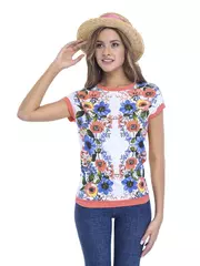 Джемпер женский conte ld 505 белый, , 158,164-84, CONTE ELEGANT, - 1