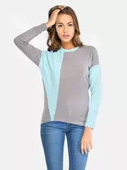 Джемпер женский conte ld 673 лазурный-латте, , 170,176-88, CONTE ELEGANT, - 1