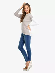 Джемпер женский conte ld 673 молочный-бежевый, , 170,176-104, CONTE ELEGANT, - 2