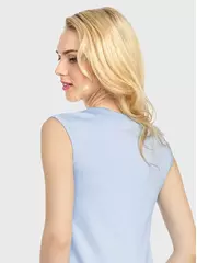 Джемпер женский conte ld 715 голубой, , 170-84, CONTE ELEGANT, - 3