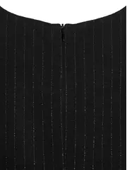 Женское платье-футляр с легким мерцанием люрекса lpl 1039 conte elegant shiny black, , 164-96-102, CONTE ELEGANT, - 6