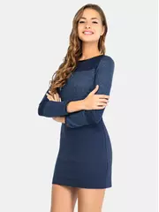 Туника женская conte lth 671 синий, , 158,164-100-106, CONTE ELEGANT, - 1