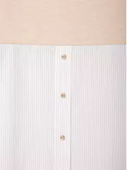 Стильная туника conte с имитацией рубашки 831 beige, , 170-88-94, CONTE ELEGANT, - 4
