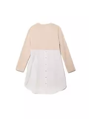 Стильная туника conte с имитацией рубашки 831 beige, , 170-88-94, CONTE ELEGANT, - 6