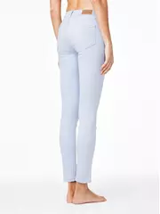 Ультракомфортные женские моделирующие джинсы con-38l лавандовый, , 170-90/XS, CONTE ELEGANT, - 2