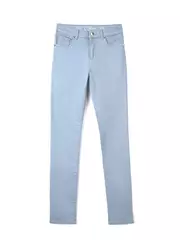 Классические женские прямые джинсы с эффектом "мгновенная коррекция живота" con-43g серый, , 164-106/XL, CONTE ELEGANT, - 3