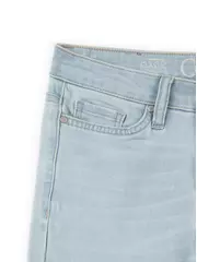 Ультракомфортные женские прямые джинсы с высокой посадкой con-45 голубой, , 170-90/XS, CONTE ELEGANT, - 4