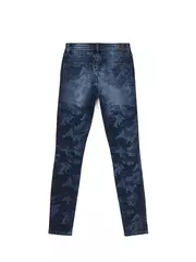 Джинсы женские eco-friendly с принтом "камуфляж" con-93 темно-синий, , 170-90/XS, CONTE ELEGANT, - 5