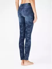 Джинсы женские eco-friendly с принтом "камуфляж" con-93 темно-синий, , 170-90/XS, CONTE ELEGANT, - 2