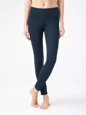 Леггинсы женские alessandra dark denim, , 170-90/XS, CONTE ELEGANT, - 1