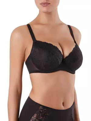 Бюстгальтер sensuelle rb2023 черный, , 70C, CONTE ELEGANT, - 1