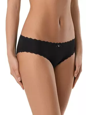 Трусы женские "слип" secret charm lb 986 (в коробке) black, , 90/XS, CONTE ELEGANT, - 1