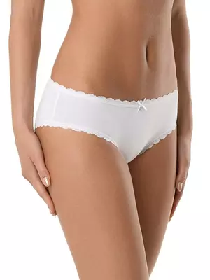 Трусы женские "хипстер" secret charm lhp 988 (в коробке) white, , 106/XL, CONTE ELEGANT, - 1