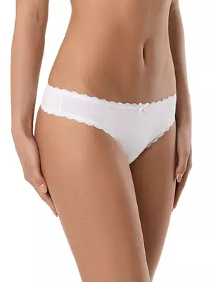 Трусы женские "стринг" secret charm lst 987 (в коробке) white, , 90/XS, CONTE ELEGANT, - 1