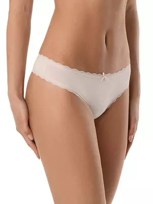 Трусы женские "стринг" secret charm lst 987 (в коробке) ivory, , 90/XS, CONTE ELEGANT, - 1