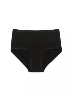 Трусы женские "бикини" высокой посадки basic collection lb 2016 (на вешалке) black, , 94/S, CONTE ELEGANT, - 1