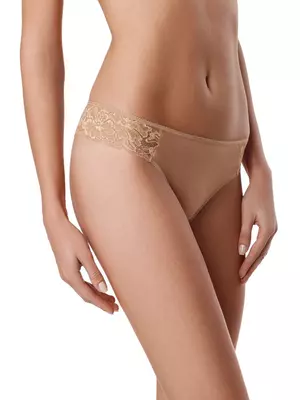 Трусы женские conte "танга" sensuelle rp6020 телесный, , 90/XS, CONTE ELEGANT, - 1