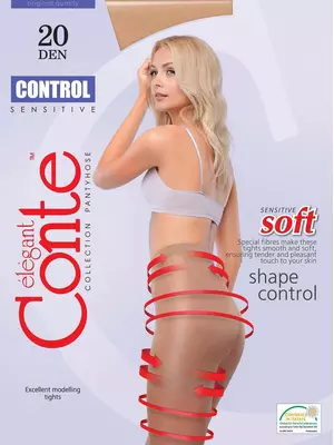 Колготки женские conte control 20, , 3, CONTE ELEGANT, - 1