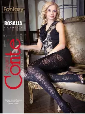 Колготки женские conte fantasy rosalia, , 2, CONTE ELEGANT, - 1